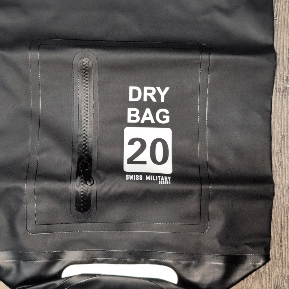 Swiss Military Design Black Dry Bag – Waterproof